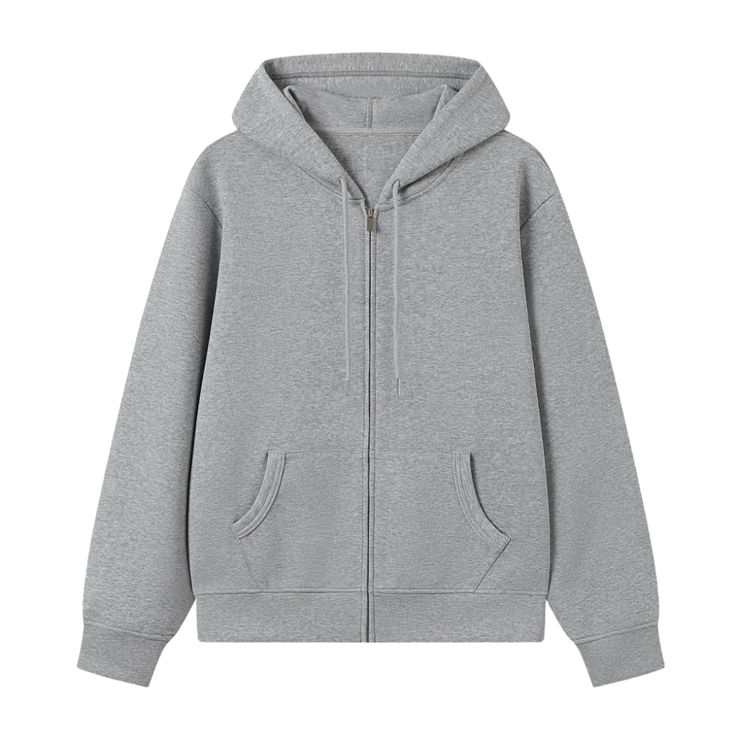 Men’s Cashmere Zip-Up Hoodie – Soft & Warm Cardigan