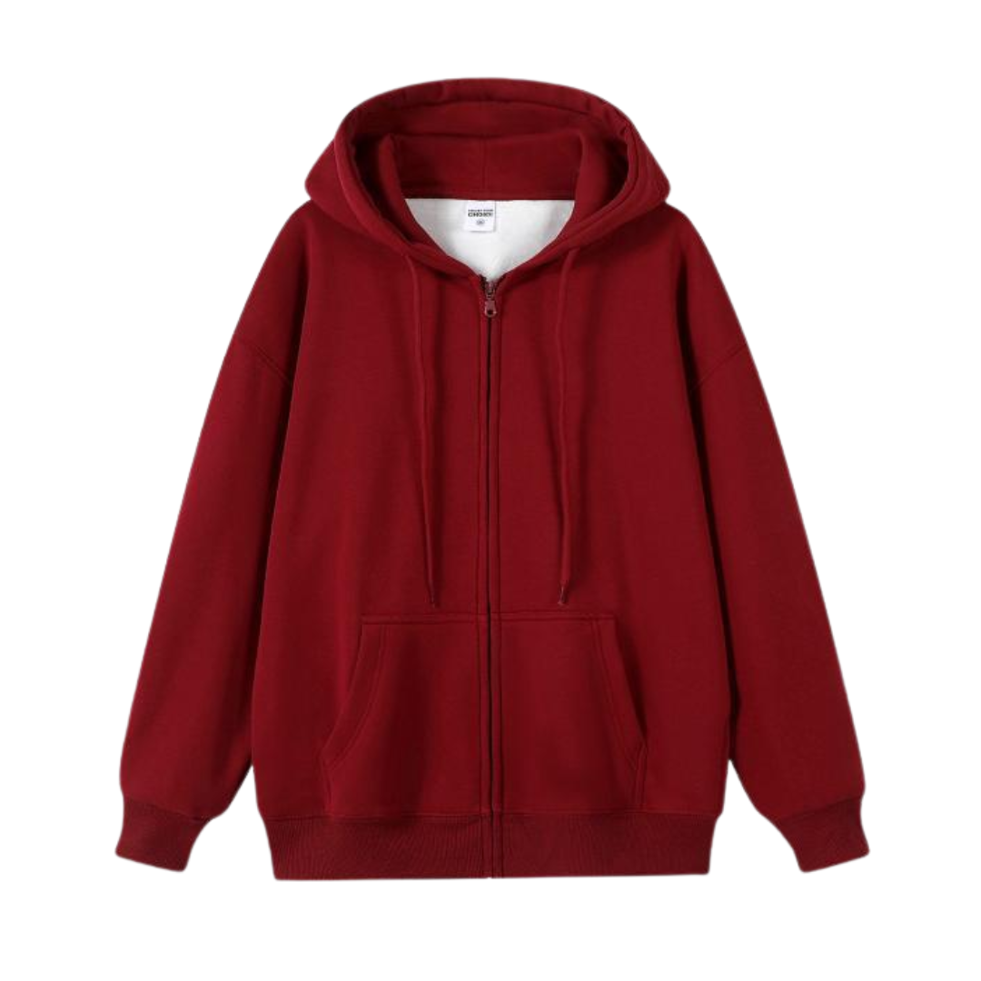 Men’s Cashmere Zip-Up Hoodie – Soft & Warm Cardigan