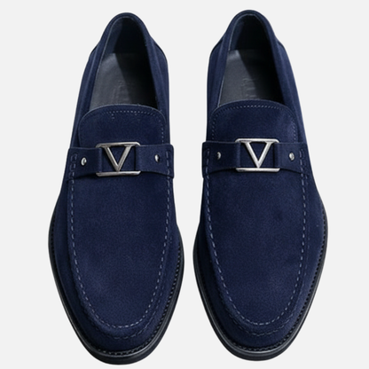 Men’s Luxury Suede Loafers – Classic Slip-On Shoes