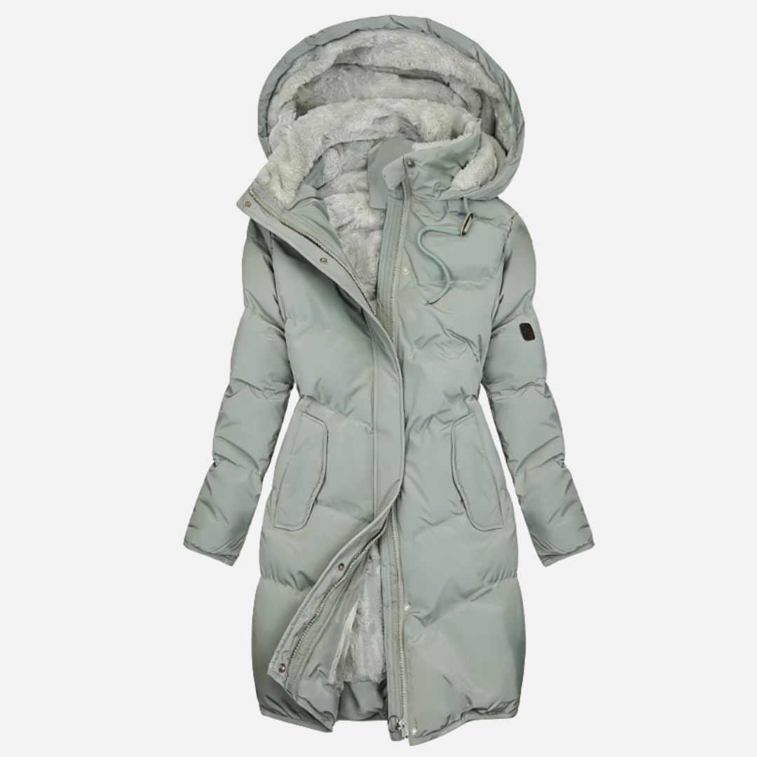 Women’s Long Puffer Parka - Warm Winter Jacket
