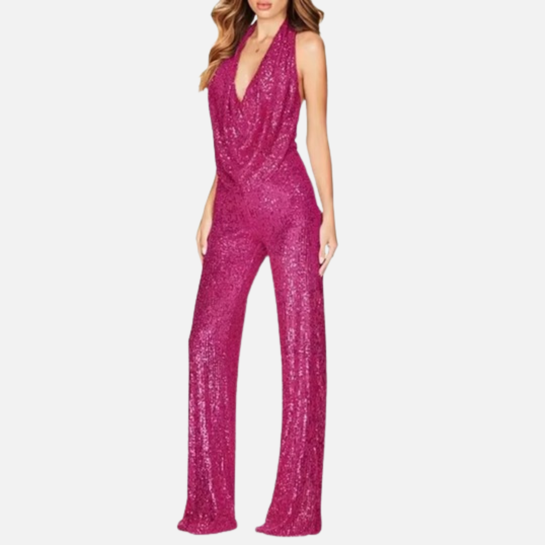 Women’s Sequin Party Jumpsuit
