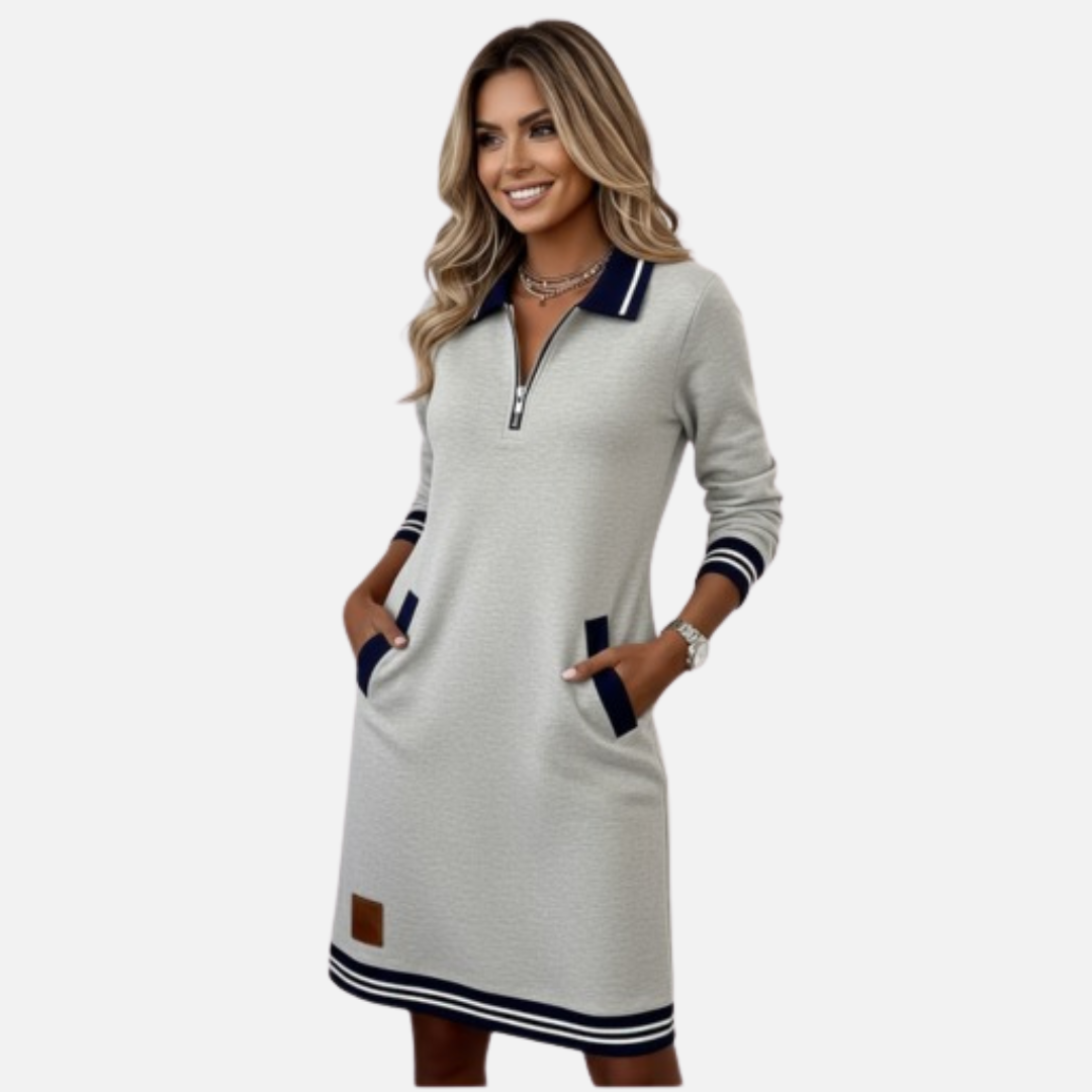 Women’s Wool Zip Dress
