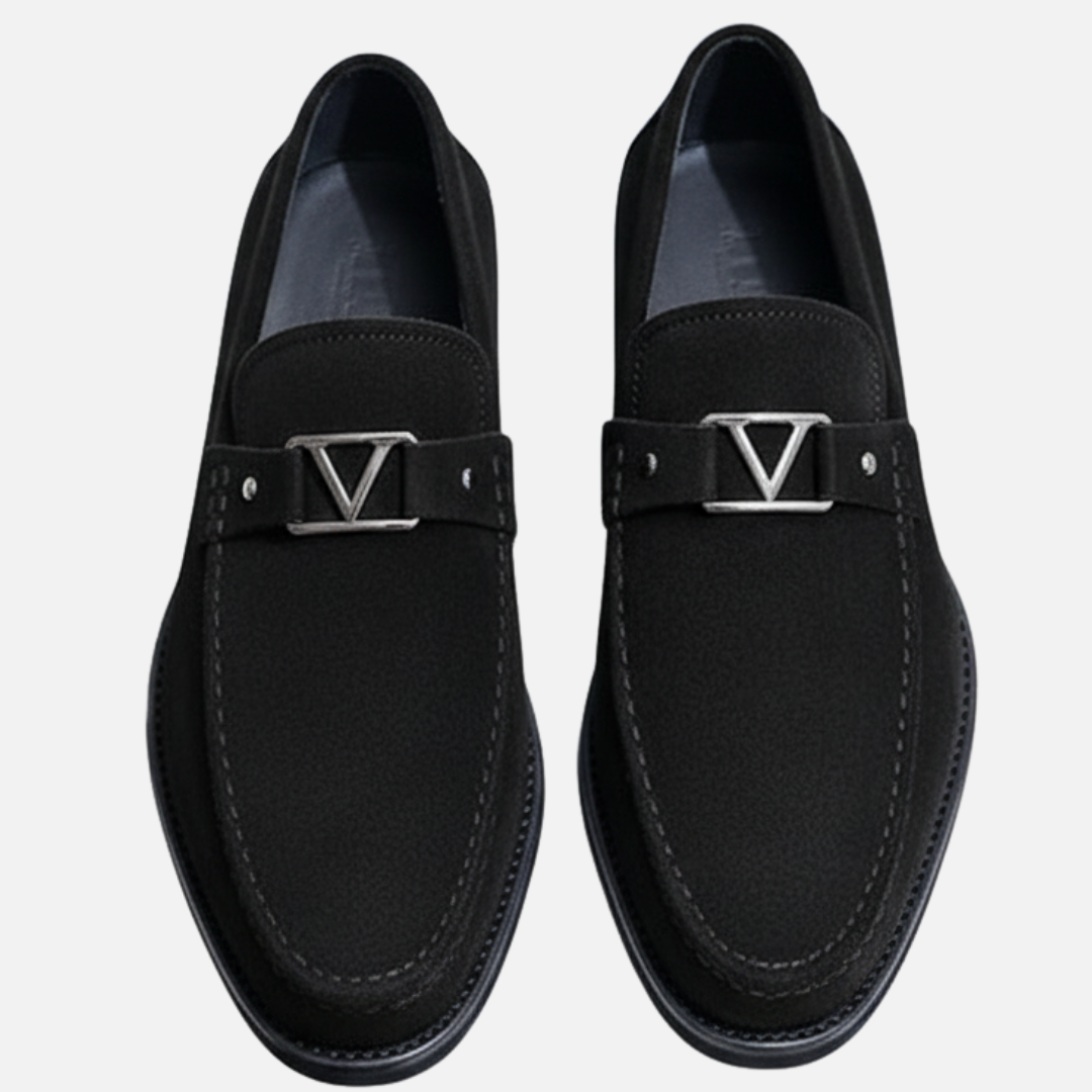 Men’s Luxury Suede Loafers – Classic Slip-On Shoes