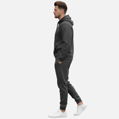 Men's Tracksuit Set - Slim Fit Hoodie & Joggers Co-ord