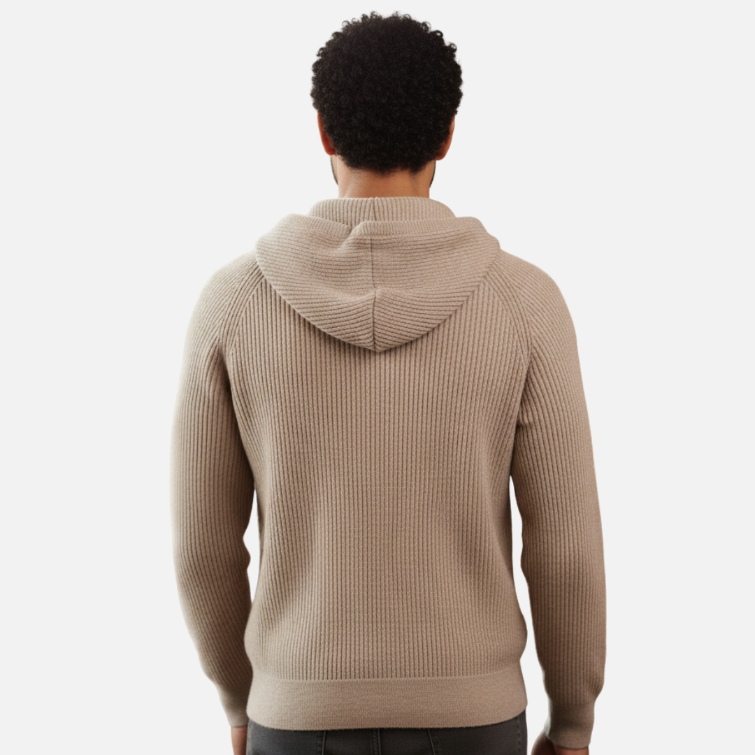 Men’s Merino Wool Cardigan - Warm Vest