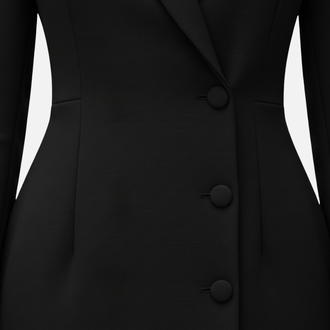 Women's Long Sleeve Suit Dress Blazer