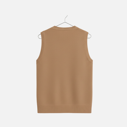 Men’s Classic Knit Button Up Vest - Cardigan