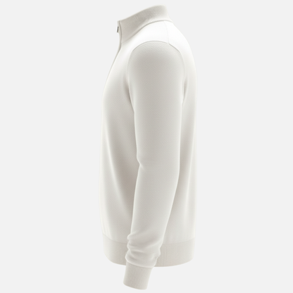 Men’s Half-Zip Sweater – Classic Knit Half-Zipper