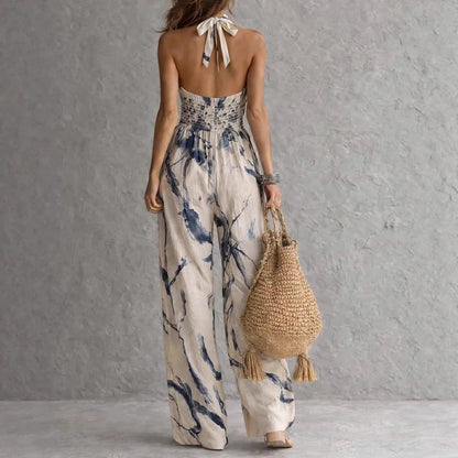 Aria Flowy Halter Maxi Dress 2