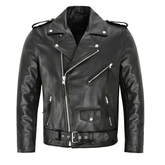 CLASSIC MEN'S LEATHER JACKET 0