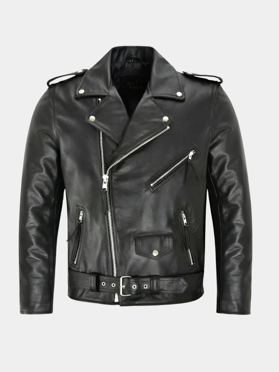 CLASSIC MEN'S LEATHER JACKET 1