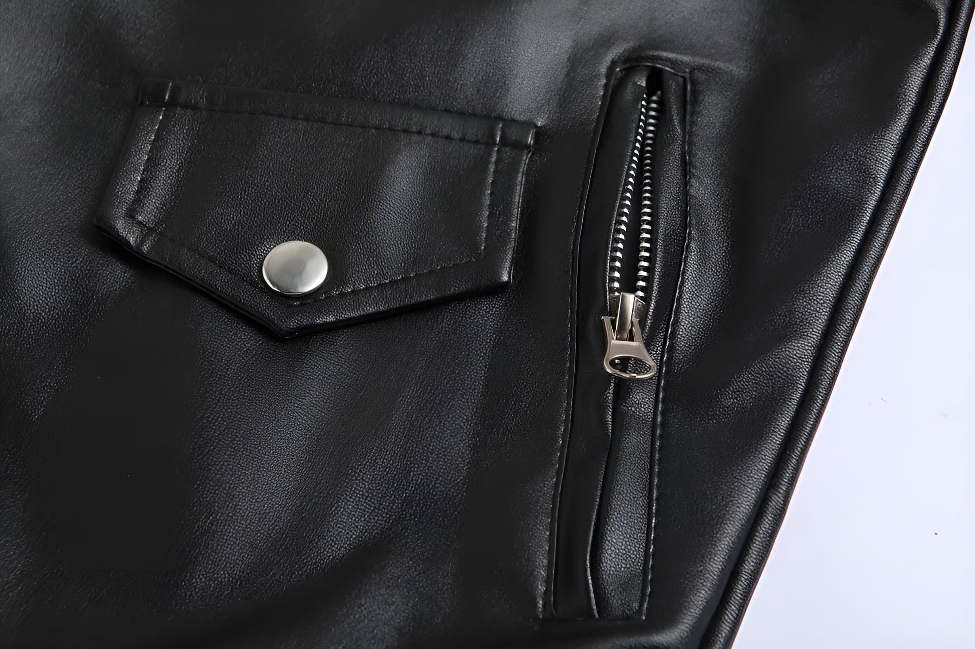 CLASSIC MEN'S LEATHER JACKET 5