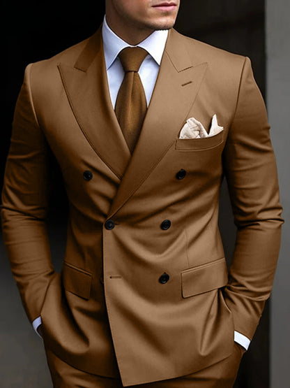 DOUBLE BREASTED SUIT FOR MEN 3