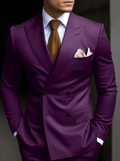 DOUBLE BREASTED SUIT FOR MEN 4