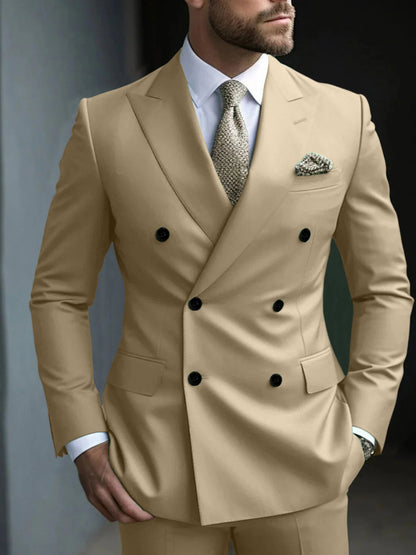 DOUBLE BREASTED SUIT FOR MEN 6