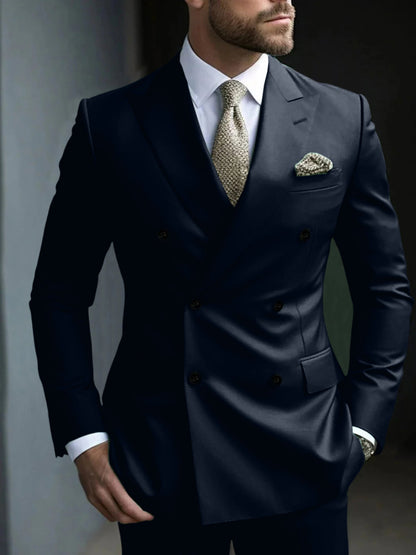 DOUBLE BREASTED SUIT FOR MEN 7