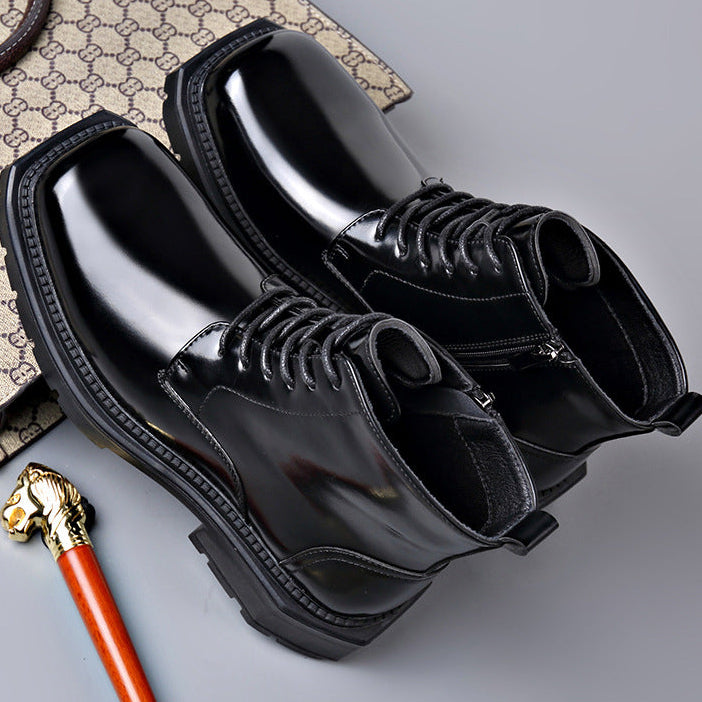 Dorian Leather Ankle Boots 8
