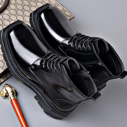 Dorian Leather Ankle Boots 8