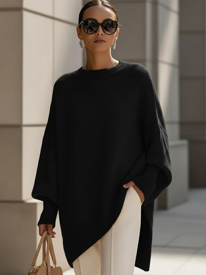 Effortless Elegant Oversized Poncho for Women 10