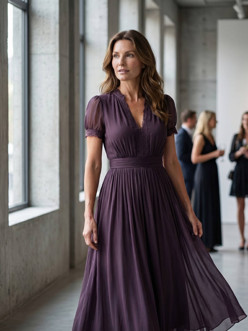 Elysia White Maxi Dress | Lightweight, Gathered Waist, Keyhole Neckline 4