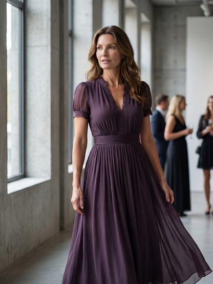 Elysia White Maxi Dress | Lightweight, Gathered Waist, Keyhole Neckline 4