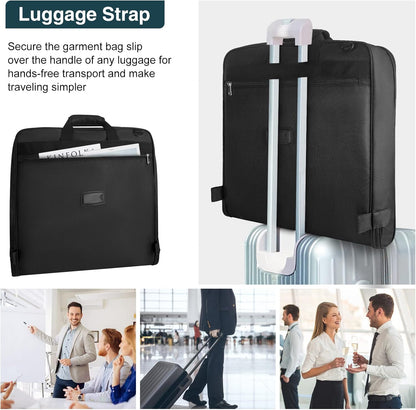 Foldable Waterproof Travel Garment Bag – Carry-On Suit Organiser with Strap 2