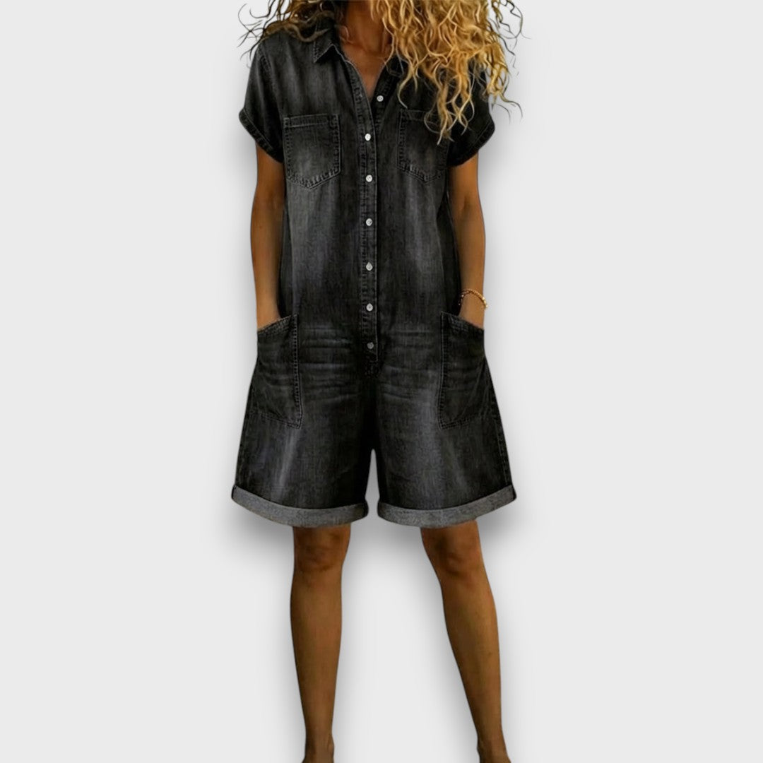 Joan | Vintage Short Utility Overalls 2