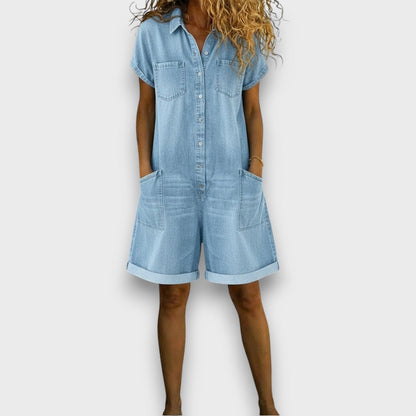 Joan | Vintage Short Utility Overalls 5