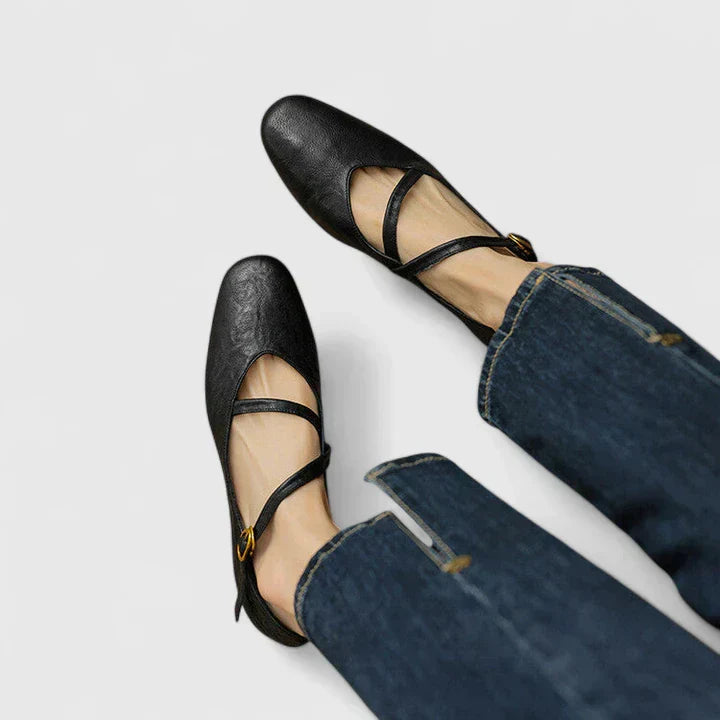 Kora Orthopedic Flats | Adjustable Straps, Cushioned Insole 2