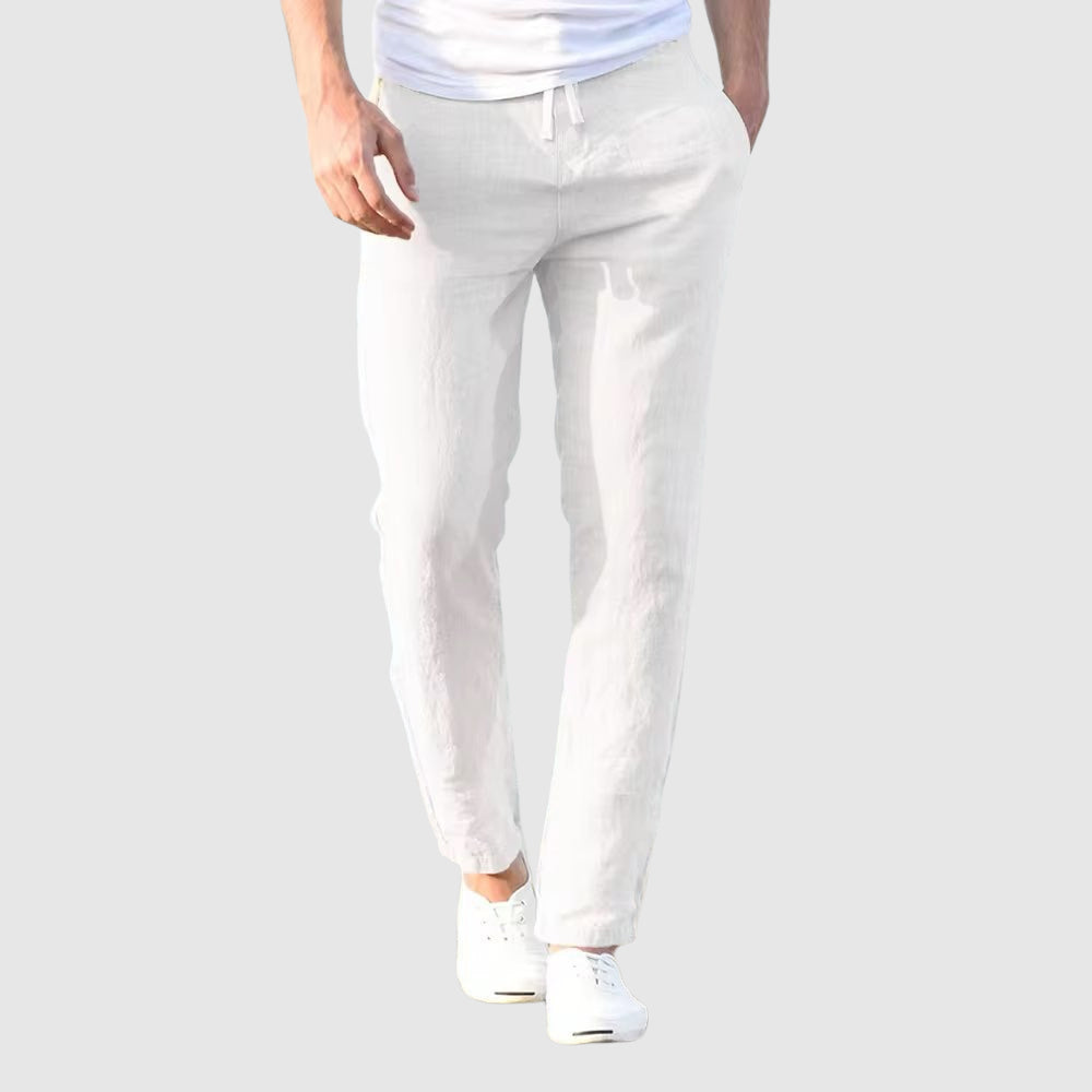 LIGHTWEIGHT LINEN PANTS 5