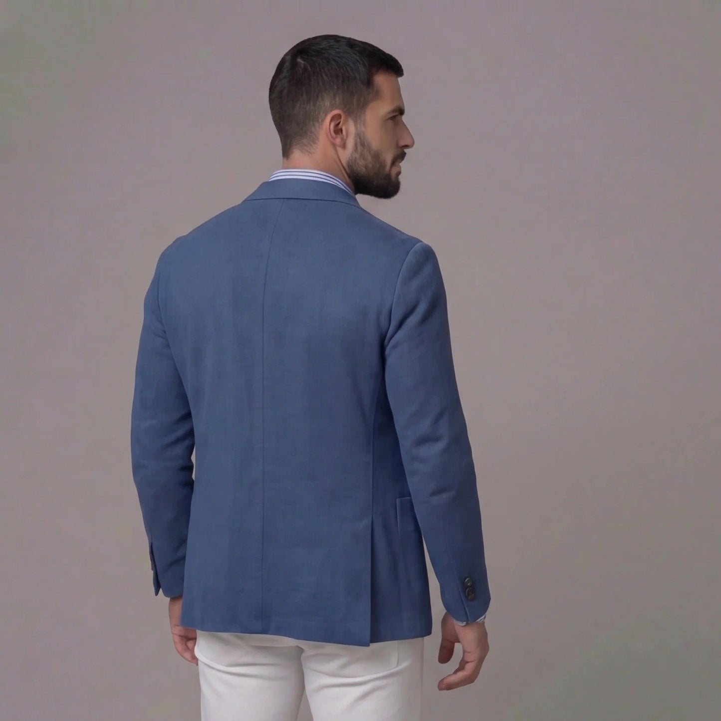 LINEN BLAZER JACKET FOR MEN 3