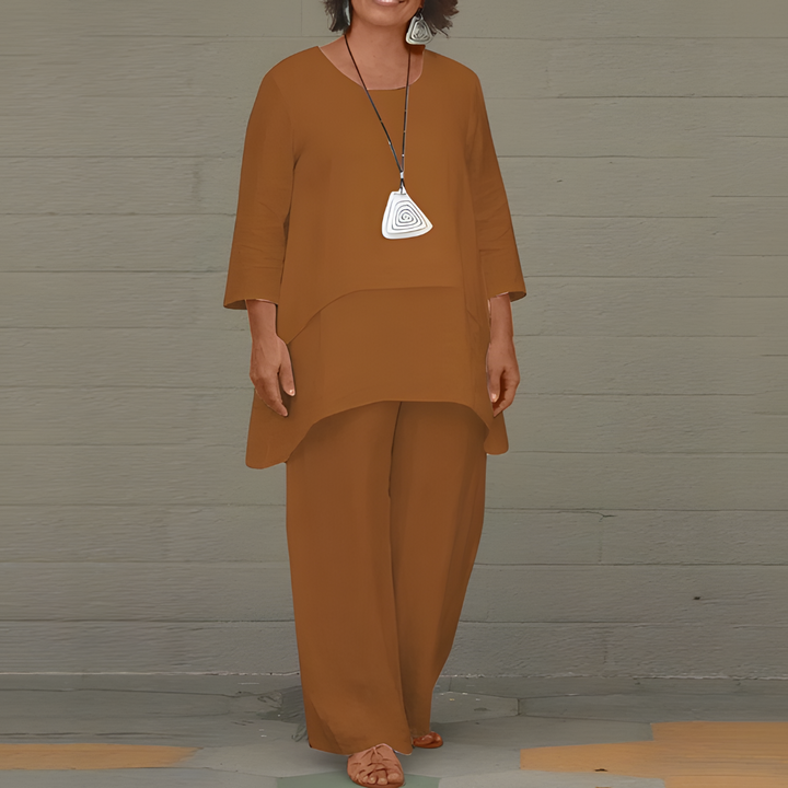 Liora Women's Outfit | Breathable Linen Two-Piece Set 3