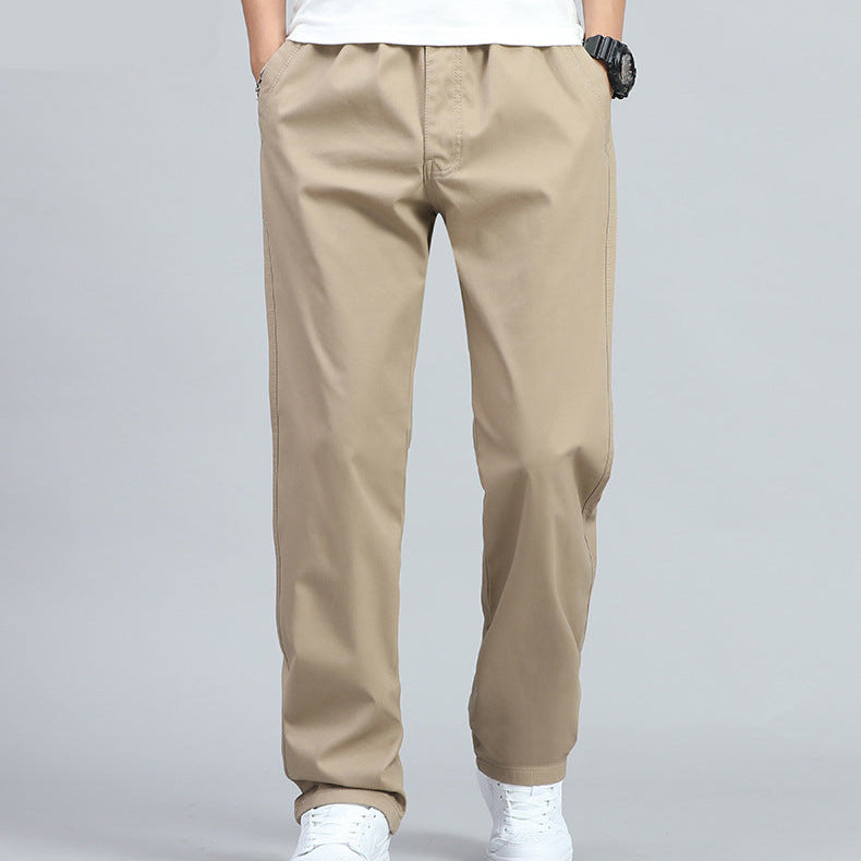 MEN'S WIDE COTTON PANTS 3