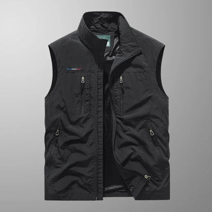 MULTI POCKET UTILITY VEST FOR MEN 4