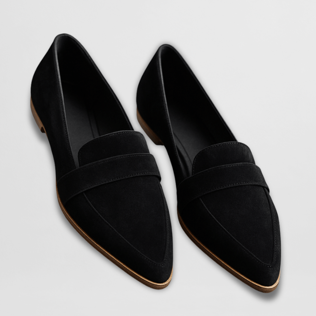 Magdalena | Women's Spring Pointed Toe Suede Loafers 2