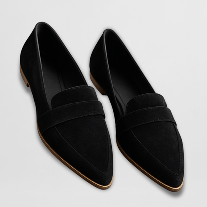 Magdalena | Women's Spring Pointed Toe Suede Loafers 2