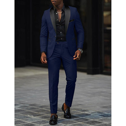 SINGLE BUTTON SUIT FOR MEN 10