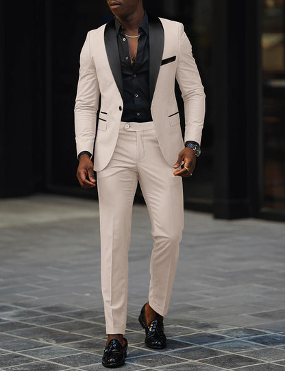 SINGLE BUTTON SUIT FOR MEN 13