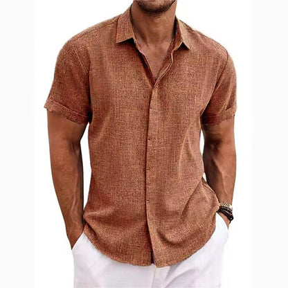 STRUCTURED SHORT SLEEVE SHIRT FOR MEN 10