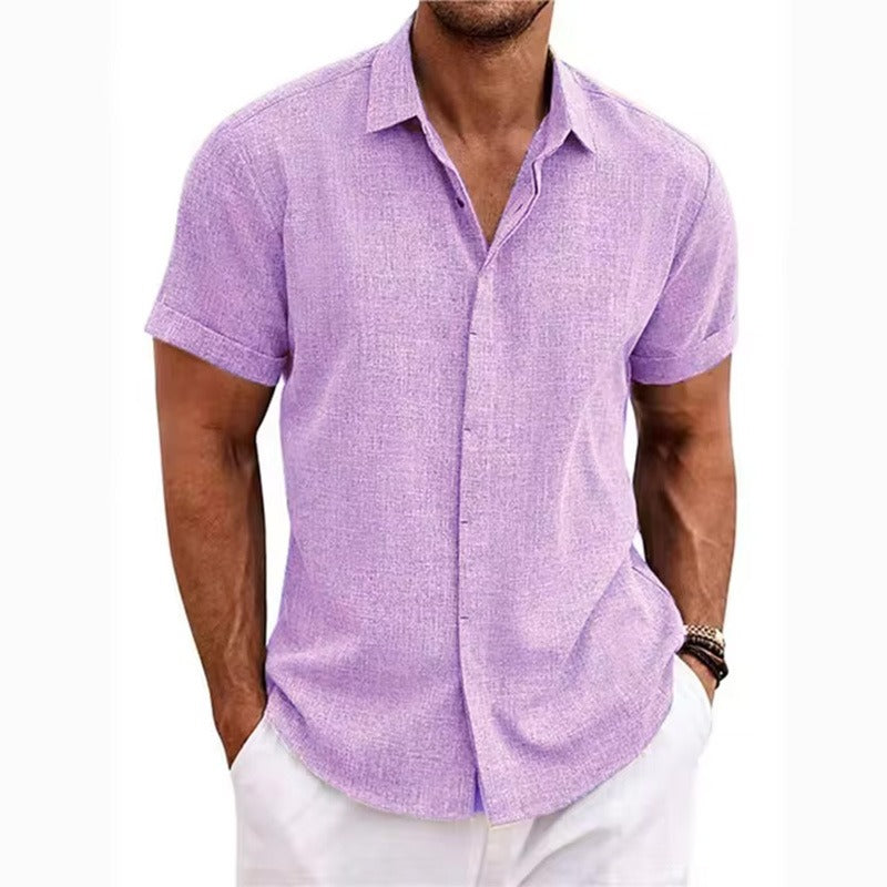 STRUCTURED SHORT SLEEVE SHIRT FOR MEN 11