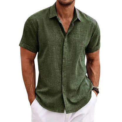 STRUCTURED SHORT SLEEVE SHIRT FOR MEN 12