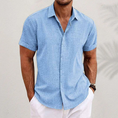 STRUCTURED SHORT SLEEVE SHIRT FOR MEN 7