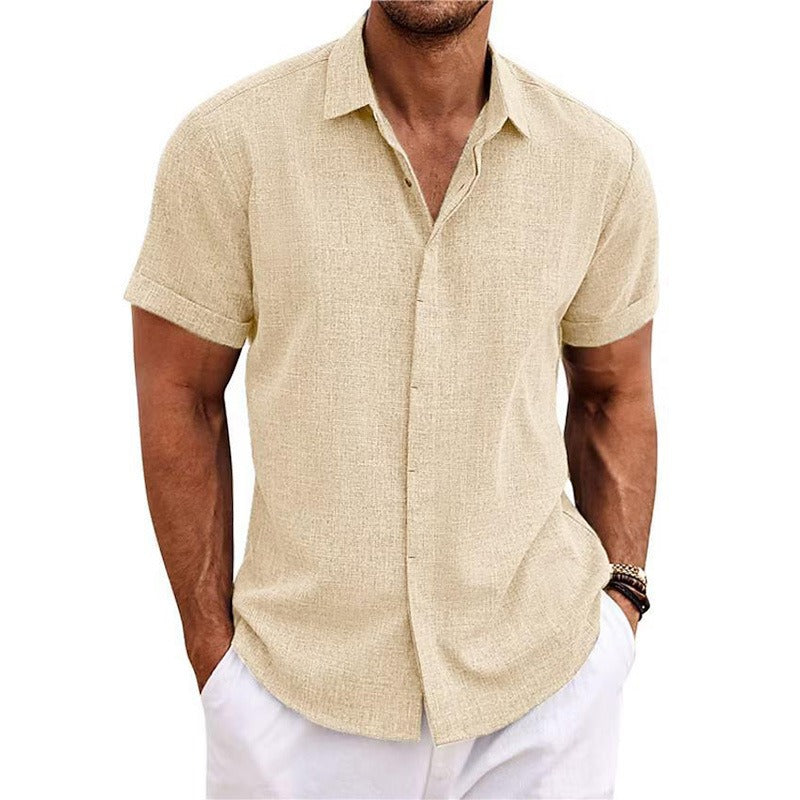 STRUCTURED SHORT SLEEVE SHIRT FOR MEN 9