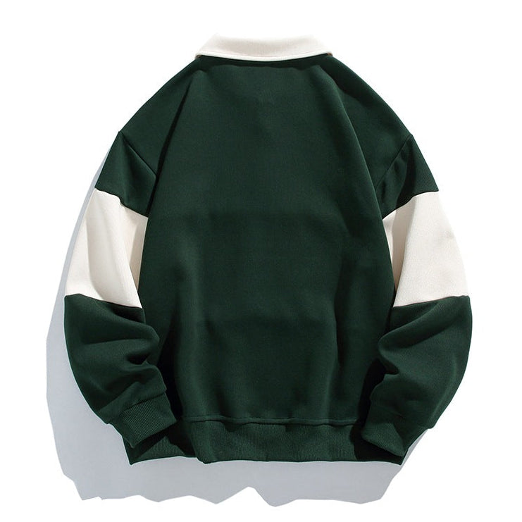Sawyer Cotton Polo Sweatshirt 1