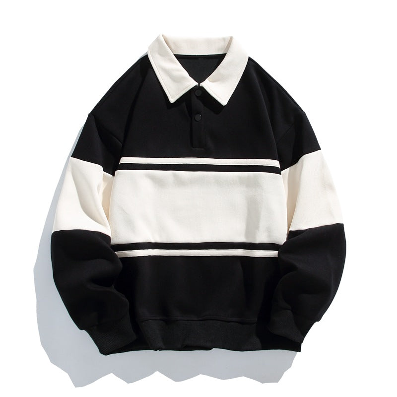 Sawyer Cotton Polo Sweatshirt 4