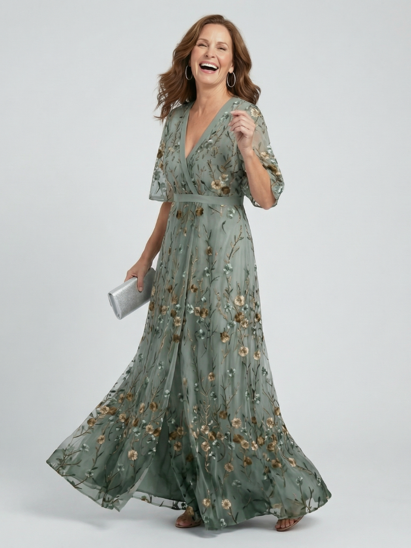 Selora Maxi Dress | Halter Neckline, Floral Summer Dress for Wedding Guests 0