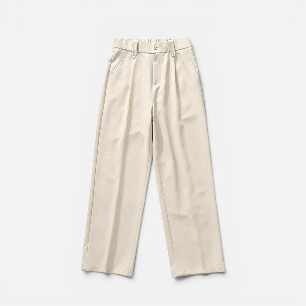 Wide-leg trousers, loose fit, long 0
