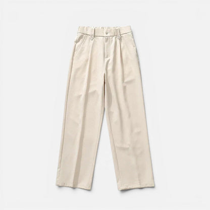 Wide-leg trousers, loose fit, long 0