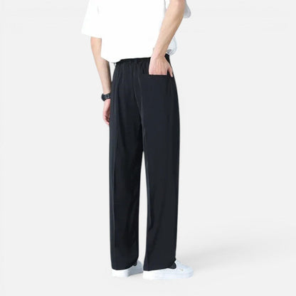 Wide-leg trousers, loose fit, long 7