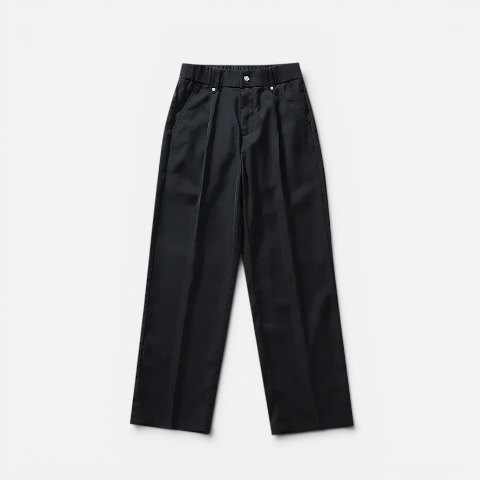 Wide-leg trousers, loose fit, long 8